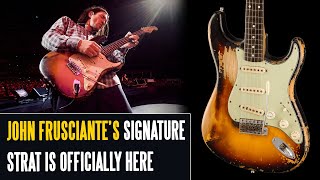 Fender Announces the John Frusciante Signature Strat [upl. by Nnayelsel568]