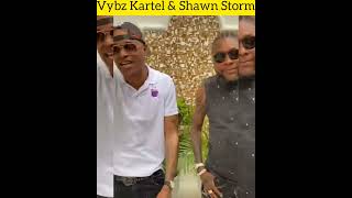 Vybz kartel and Shawn Storm holding a vibe vybezkartel dancehallartist trending jamaica [upl. by Mamie]