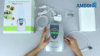 Okayozone AM 501Portable Ozone Generator Air Purifier Unboxing amp Review  Ozone generator [upl. by Hege]