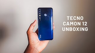 TECNO Camon 12  Unboxing and First Impressions [upl. by Relyuc]