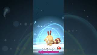 Shiny Sentret Evolution pokemon shinypokemon sentret youtubeshorts [upl. by Aryamo]