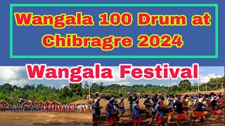 Dama Bol 100 Wangala Chibragreo Wangala Festival 2024 [upl. by Adnof3]