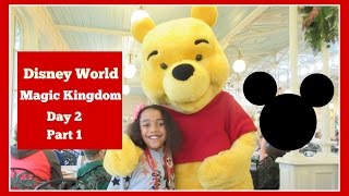 Disney World Magic Kingdom Day 2 Part 1 [upl. by Lemay]