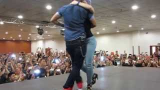 ALBIR and SARA master class and musicalityFEELING KIZOMBA FESTIVAL MADRID 2013 [upl. by Ailecara]