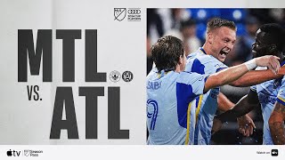 CF Montréal vs Atlanta United  Audi 2024 MLS Cup Playoffs  Full Match Highlights [upl. by Summers556]