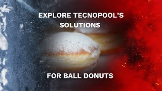 Tecnopool Tecnofryer Frying Cooling Donuts [upl. by Arabella32]