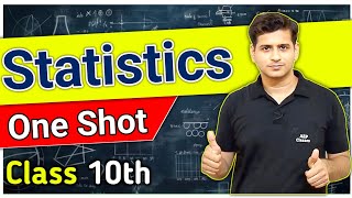 Statistics  Class 10th  Math  One Shot [upl. by Ulrich697]