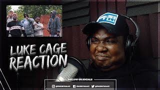 M24 x Stickz  Luke Cage Music Video  GRM Daily REACTION [upl. by Aitital]