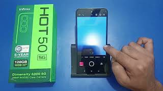 how to click photo using timer 10 second in infinix hot 50 camera timer se photo khinche [upl. by Notaek]