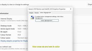 How to Reset Color Settings in Windows 1110 2023 [upl. by Htbazile988]