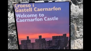 Caernarfon Castle  4K Walk Through [upl. by Joy]