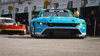 Roar Before the 24 Daytona Speedway  First test Sessions  Friday 2024 IMSA Rolex24 mustanggt3 [upl. by Cleasta215]