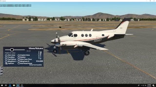 Xplane 11 Carenado C90B King Air HD Series  Pattern Work and Flight Control Test [upl. by Keener]