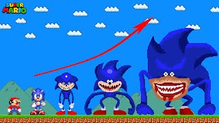 Evolution of Shin Sonic Tapes in Super Mario Bros [upl. by Piggy]