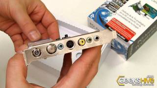 PCI Analog TV Card Lite PVRTV 7134SE Kanvus  Unboxing by wwwgeekshivecom [upl. by Lunetta605]