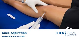 Knee Aspiration  Practical clinical skills [upl. by Rush669]