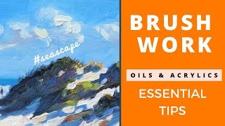 Essential Brushwork Tips for Oils and Acrylics Seascape Painting [upl. by Eelatan667]