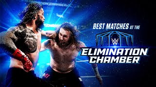 Best clashes at Elimination Chamber Full Match marathon [upl. by Artamas]