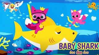 Baby Shark doo doo doo  Baby Shark Nursery Rhymes  Kids Song  Little Wonders [upl. by Atnoid]