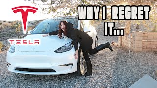 DONT BUY A TESLA UNTIL YOU WATCH THIS FIRST Pros and Cons of a Tesla Model Y One Year Later [upl. by Noiraa639]