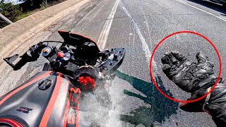 200KMh MOTORCYCLE CRASH  IF YOUR LIFE IS BORING GET A MOTORCYCLE  Ep 149 [upl. by Aleemaj]