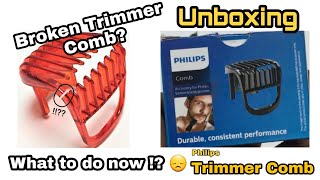 Unboxing of Philips QT4011 Trimmer Comb  ₹ 310 [upl. by Riegel]