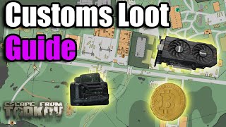 Quick amp Efficient Customs Loot Guide  Escape from Tarkov [upl. by Nohtanhoj]