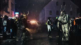 Perchtengruppe Radenthein Kärnten Krampus 2022 [upl. by Ahsinat740]