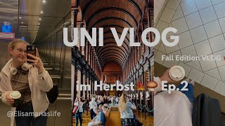 ✨ UNI VLOG ✨ Wintersemester start TIPPS👩🏼‍💻 Herbst 🍂 🎓SPORT Alltag als study 🌟 [upl. by Werd613]