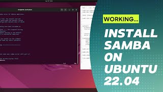 How to Install Samba on Ubuntu 2204  StepbyStep Guide [upl. by Derwood]