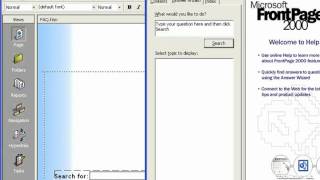 FrontPage Tutorial Using the Contents2000 amp 2002 Microsoft Training Lesson 183 [upl. by Ttik526]