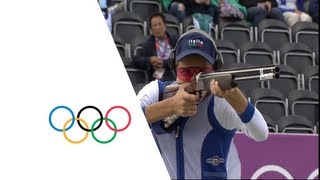 Rossi ITA Wins Womens Trap Shooting Gold  London 2012 Olympics [upl. by Ayanaj158]