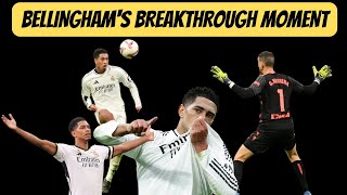 Bellinghams Breakthrough Moment JudeBellingham RealMadrid LaLiga Football resilience [upl. by Sedicla397]