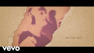 All Too Well 10 Minute Version Taylors Version From The Vault Lyric Video [upl. by Eadahs]