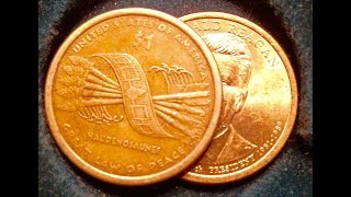 quotGreat Law Of Peacequot Sacagawea Dollar Coins Commemorative Coins [upl. by Zizaludba]