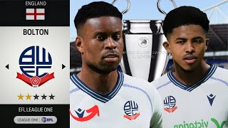 I Rebuilt Bolton Wanderers In EAFC [upl. by Champagne]