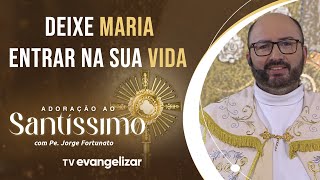 Entregue Suas Dores a Jesus  Adoração ao Santíssimo com Pe Jorge Fortunato  311024 [upl. by Amehr]