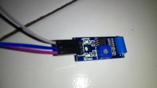 Vibration Sensor Combine with HC05 on Arduino Uno [upl. by Alius]