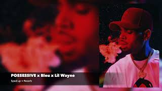 possessive  chris brown x bleu x lil wayne sped up  reverb [upl. by Aneek]