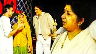 Muhurat Of quotLekinquot 1991 Film  Vinod Khanna Dimple Kapadia Lata Mangeshkar [upl. by Welsh]