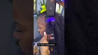 New technique❓UV hair extensions [upl. by Artema]