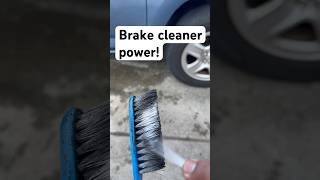 Brake cleaner removes black grease from brush shorts [upl. by Shumway860]