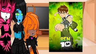 chaquetrix aliens au react classic ben 10 transformation [upl. by Nwadahs]