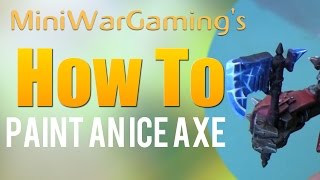 How To Paint an Ice Axe [upl. by Dat]