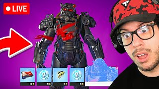 Unlocking BLACK KNIGHT T60 POWER ARMOR in Fortnite Season 3 [upl. by Aiuoqes]