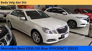 MercedesBenz E250 CGI Advantgrande W212 2012 review  Indonesia [upl. by Leo506]