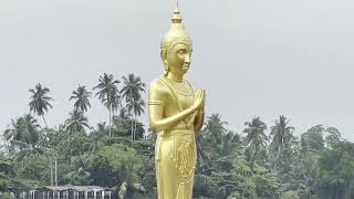 The Mesmerizing Buddha Temple Along the Riverbanks Bentotas BestKept Secret Sri Lanka [upl. by Aneertak680]