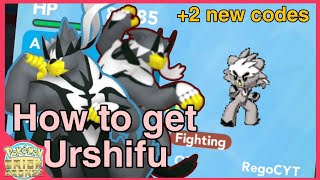 how to get Urshifu in Pokemon Brick Bronze  Bronze Legacy  NEW CODES [upl. by Meekar]