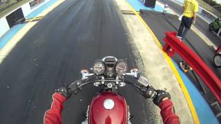 80 Suzuki GS 1000l 18 mile pass Helmet Cam [upl. by Ahsemad]