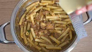 PASTA ALLA GENOVESE ricetta originale di Napoli con gli ziti spezzati [upl. by Eigger]